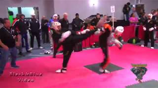 2018 Diamond Nationals Karate Tournament Fighting Eliminations [upl. by Butler]