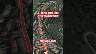 8° Mezza Maratona Città di Pontassieve 2024 vola sul percorso della mezzamaratona [upl. by Rollins]