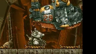 Metal Slug Hairbuster Riberts Boss Fight [upl. by Fachanan104]