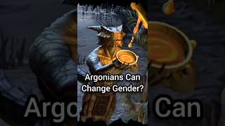 Argonian Can Change Their Gender Argonian lore tes skyrim eso bethesda elderscrolls [upl. by Darlene]