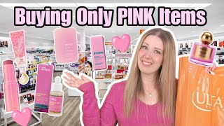 Only Buying PINK Items at Ulta No Budget SHOPPING SPREE 🩷🩷 [upl. by Aube]