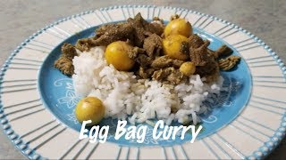 Egg Bag Curry  Guyanese Delicacy Episode 160 [upl. by Ailsa]