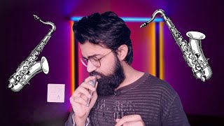 How to play kazoo like a saxophone Tutorial ep 3 [upl. by Goto]