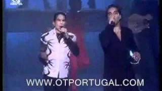 OT1  Gala 5  David Bustamante e Filipe Gonçalves  Dos hombres y un destino [upl. by Brunhild20]