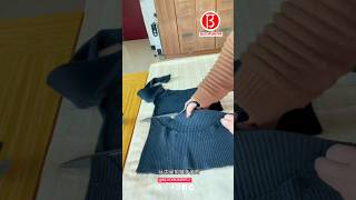 Sweater modification and scarf integrated hat Part 05 [upl. by Tamas]