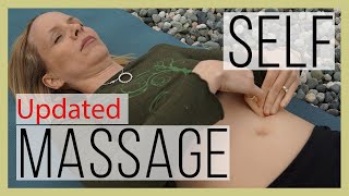 UPDATED Abdominal Self Massage for Constipation [upl. by Sllew655]