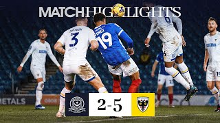 Trophy Exit ❌  Pompey 25 AFC Wimbledon  Highlights [upl. by Akema]