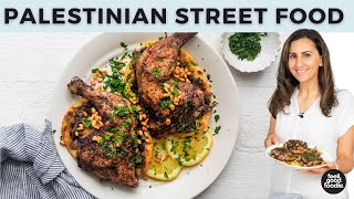 MUSAKHAN  Popular and Simple Palestinian Street Food [upl. by Repooc]