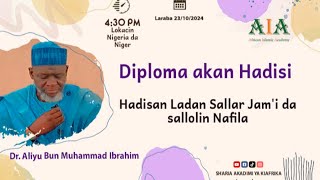 Kwas Hadisan Ladan Sallar Jami da sallolin Nafila [upl. by Assile]