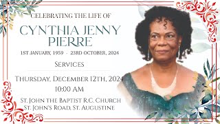 The Funeral Service of Cynthia Jenny Pierre [upl. by Katharyn845]