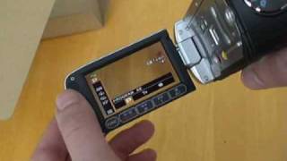 Canon FS100 camcorder unboxed [upl. by Durwin820]