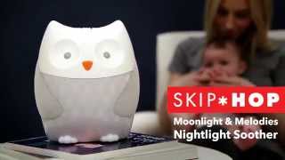 Skip Hop Moonlight amp Melodies Nightlight Soother [upl. by Belda]