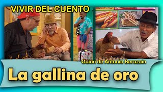 Vivir del cuento quotLA GALLINA DE OROquot Estreno 7 agosto 2023 Pánfilo Humor cubano [upl. by Ordnaxela478]