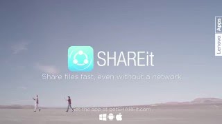 Lenovo SHAREit Share files anywhere even without a network [upl. by Artinek]