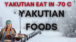 Unbelievable Surviving 70 C with Yakutian Foods  Yakutian cuisine  Yakutian foods [upl. by Tressa]