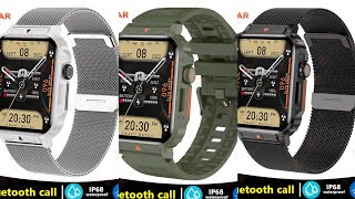 ❤️Montre intelligente militaire étanche pour homme appel Bluetooth extérieur⏬⏬ [upl. by Eurydice529]