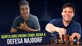 Quintiliano Ensina Como Jogar a Defesa Najdorf [upl. by Gabriellia175]