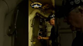 Behind the Scenes aboard the USS Wisconsin ww2 history shorts navy battleship [upl. by Gabler]