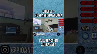 REACTION CHIELLO  HO SBAGLIATO ANCORA chiellofsk reaction indie ita [upl. by Darnell]