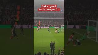 Saka goal vs Liverpool today [upl. by Amrita]