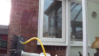 How to spring load your water fed swivel brush  window cleaning tips [upl. by Nylaret235]