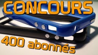 CONCOURS pour gagner 1 Bumper  1 adaptateur MicroSIM  1 protection décran [upl. by Ramiah568]