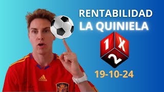 La Quiniela Pronósticos 191024  Santi Los Mejores Pronósticos de La Quiniela [upl. by Ahsenar960]