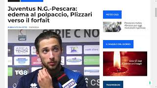 Pescara Calcio preso Gasparini ma si fa male Plizzari [upl. by Rauscher]