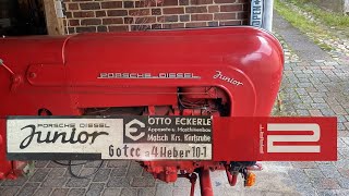 Porsche Diesel Junior Eckerle Kraftheber ausbauen Gotec a4 Heber 101 Hydraulik Part 2 [upl. by Aivilys]