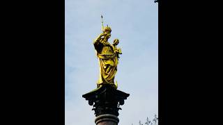 Mariensäule auf dem Marienplatz in München [upl. by Eiveneg]