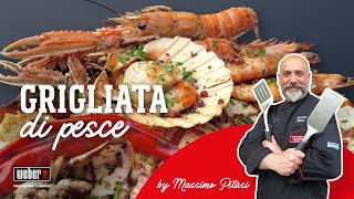 🌊🔥 GRIGLIATA di PESCE al BARBECUE a regola darte 🔥🌊 [upl. by Dranoel]