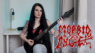 Morbid Angel  Blessed Are the Sick guitar cover by Elena Verrier [upl. by Aredna]