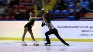 5 Olivia SMART  Joseph BUCKLAND GBR  ISU JGP Baltic Cup 2013 Junior Ice Dance Short Dance [upl. by Innes394]