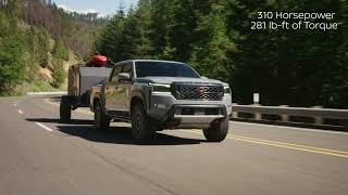 2022 Nissan Frontier  Towing Features [upl. by Emelyne806]