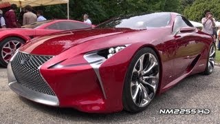 Lexus LFLC Luxury Sports Coupè Concept [upl. by Anelec]