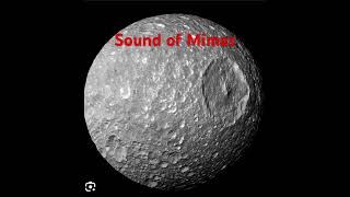 Sound of Mimas MOON OF SATURN ⚠️LOUD fypシ [upl. by Assele]