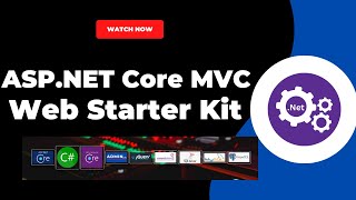 ASPNET Core MVC Web Starter Kit  Dashboard Template  User Management CRUD  AdminLTE  EF Core [upl. by Malas]