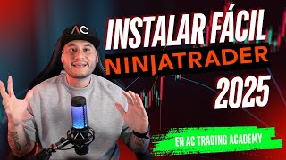 Como Instalar Ninja Trader 8 2025 FACIL [upl. by Molini402]