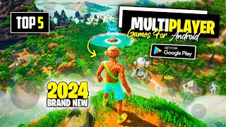 Top 5 Online Multiplayer Games for Android amp iOS 2024  Multiplayer Games Play With Friends [upl. by Juna]