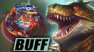 BUFF RENEKTON IS NOW OP IN BARON LANE [upl. by Initsed]