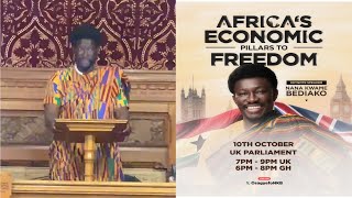 Nana Kwame Bediako Full Speech At UK 🇬🇧 Parliament [upl. by Norraa]