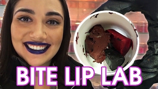 Creating A Custom Lipstick At The Bite Lip Lab [upl. by Elburt271]