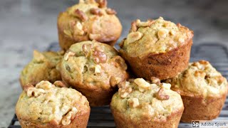 Easy Banana Nut Muffins [upl. by Allx]