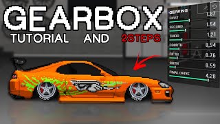 How to gearbox and 2 step in pixel car racer  gearbox tutorial  pixel car racer [upl. by Anihpled742]