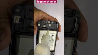 remove battery using lacquer thinner its easy wayshortvideo [upl. by Ennairej]