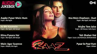 Raaz Movie All Songs  Blockbuster Movie  Bipasha Basu Dino Morea  Aapke Pyaar Mein  Hits Songs [upl. by Ynaiffit966]