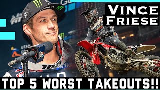 VINCE FRIESE TOP 5 TAKEOUTS [upl. by Hadeehsar]