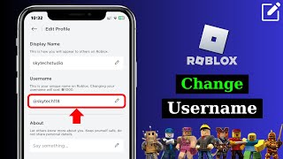 How To Change Your Username on Roblox  Change Roblox Username 2024 [upl. by Anaz]