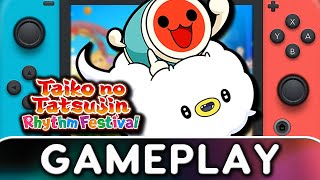 Taiko no Tatsujin Rhythm Festival  Nintendo Switch Gameplay [upl. by Norvell458]