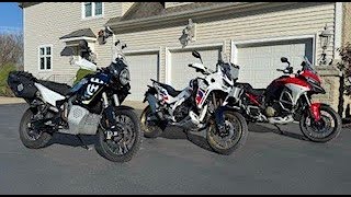 2024 Honda Africa Twin Adventure Sport DCT VS Husqvarna Norden 901 Exp amp Ducati Multistrada V4 441 [upl. by Embry]